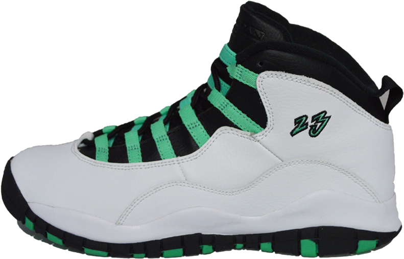 Air Jordan 10 30th Gg - Steel-toe Boot (1024x681), Png Download