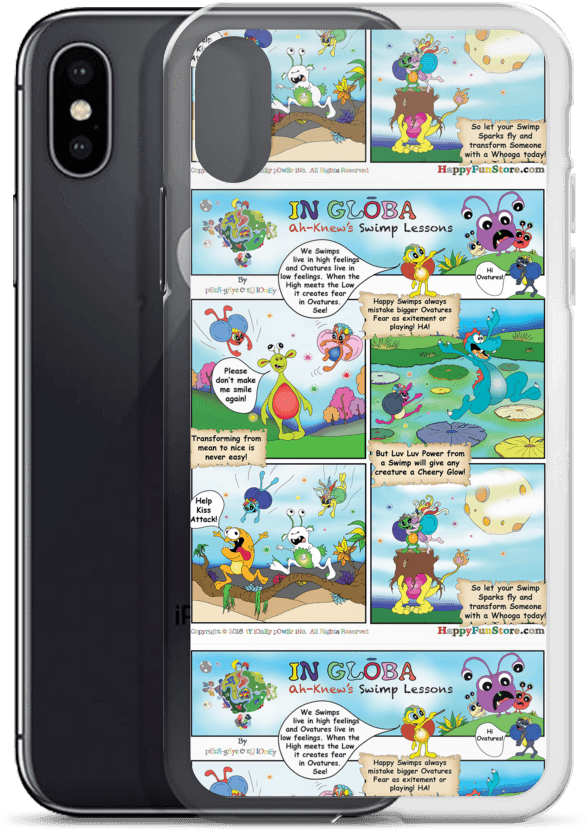 Swimp Comic Iphone Case - Iphone (1000x1000), Png Download