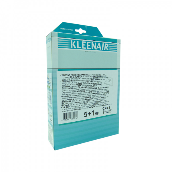 Tristar/alaska 75667 Vacuum Cleaner Dust Bag, 5 Pcs - Box (800x800), Png Download