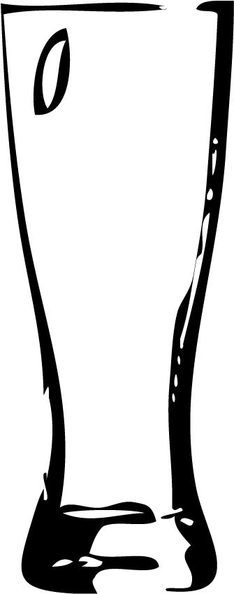 Perfect - Beer Glass Drawing Png (600x900), Png Download