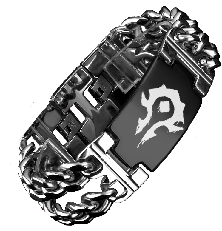 World Of Warcraft Horde/alliance Titanium Steel Bracelet - Witcher 3 Bracelet (800x800), Png Download