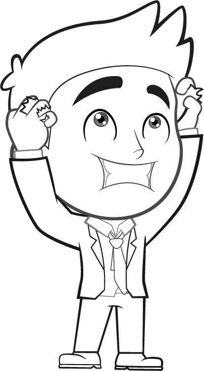 Cartoon (414x751), Png Download