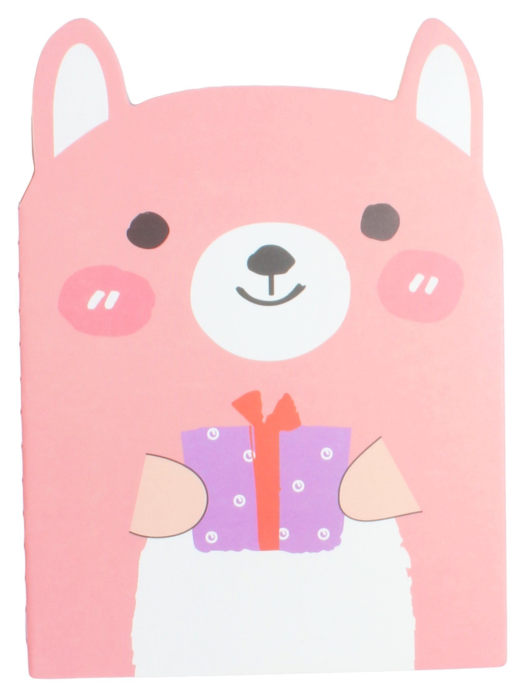 Cat Kawaii Cartoon Anime Animal Holding Gift Small - Cartoon (2160x2592), Png Download
