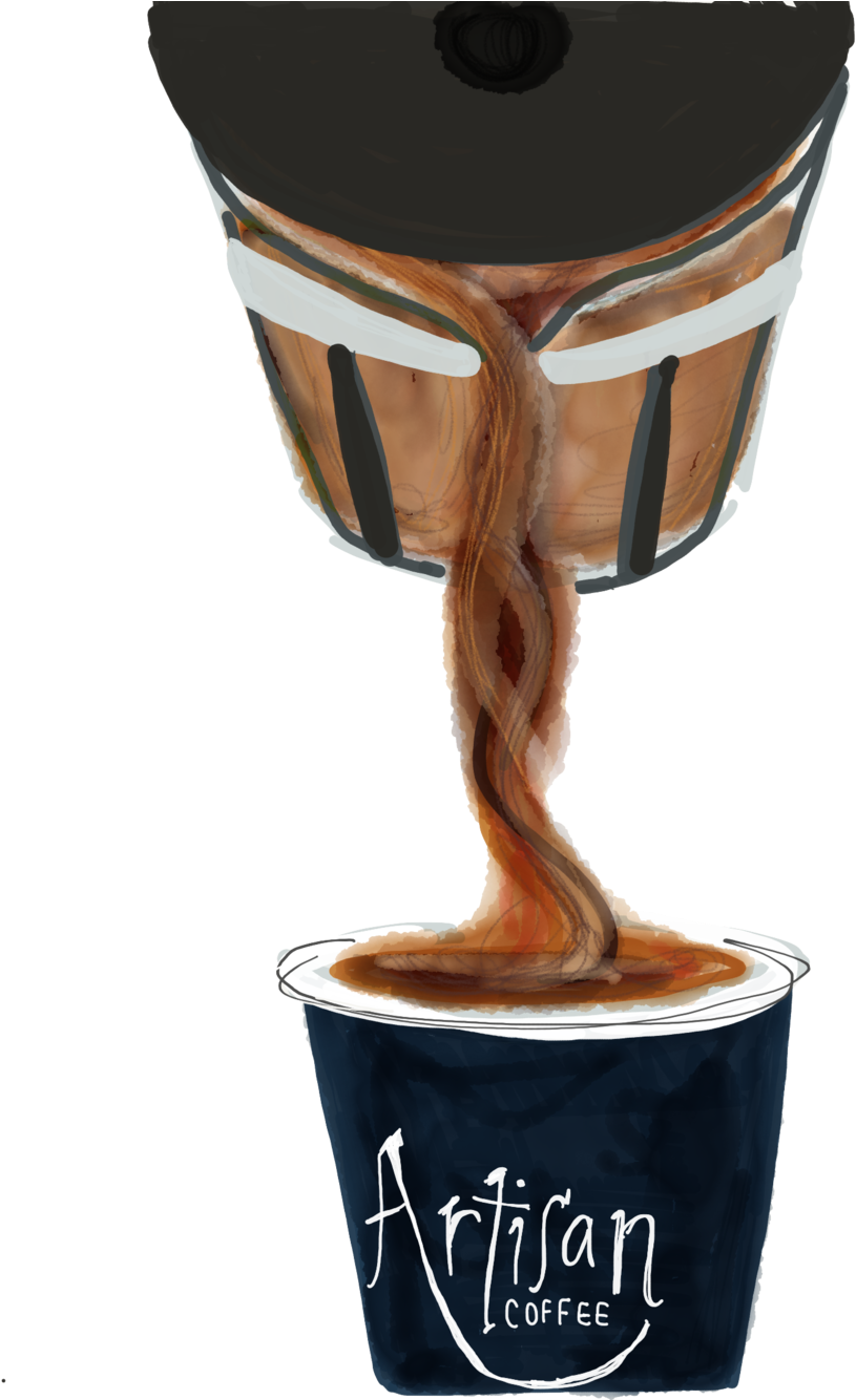 French Press - Ristretto (1000x1333), Png Download