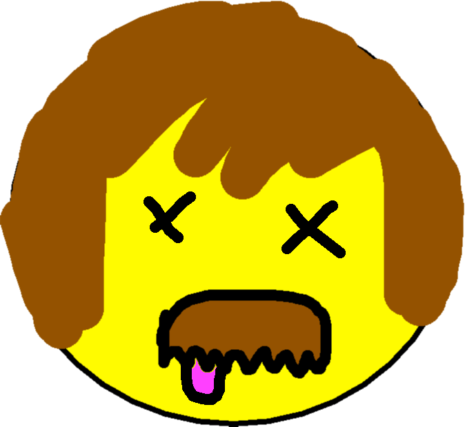 Boss's Head - Dead (674x620), Png Download