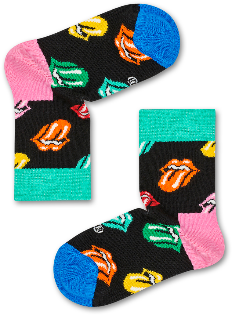 Happy Socks Rolling Stones (1012x1422), Png Download