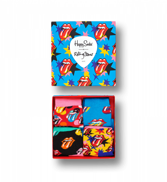 Happy Socks Rolling Stones (548x600), Png Download