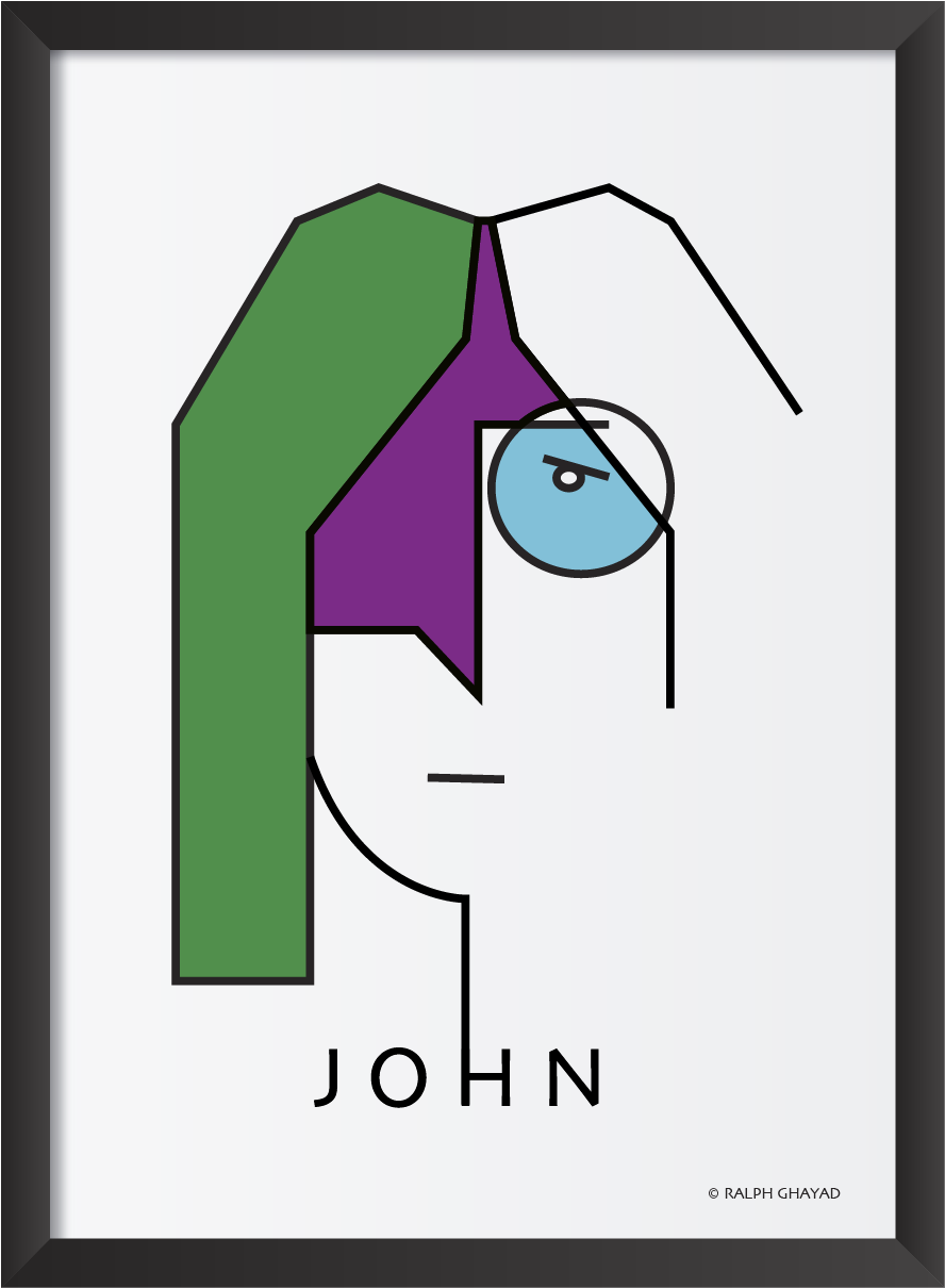 John Lennon (1667x1667), Png Download