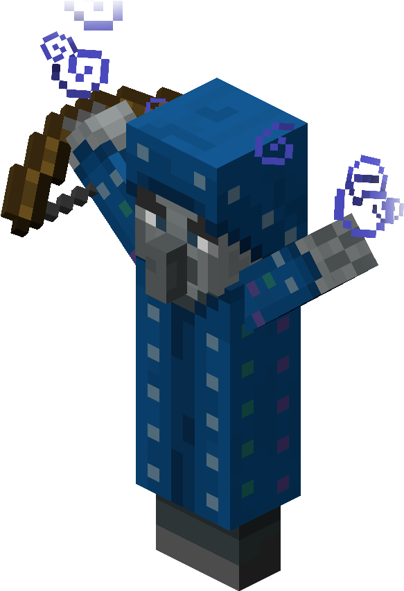 Minecraft 1.12 Illusioner (606x853), Png Download
