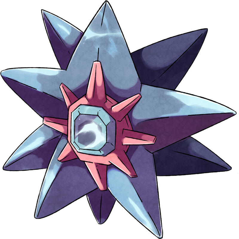 Starmie Png (800x800), Png Download