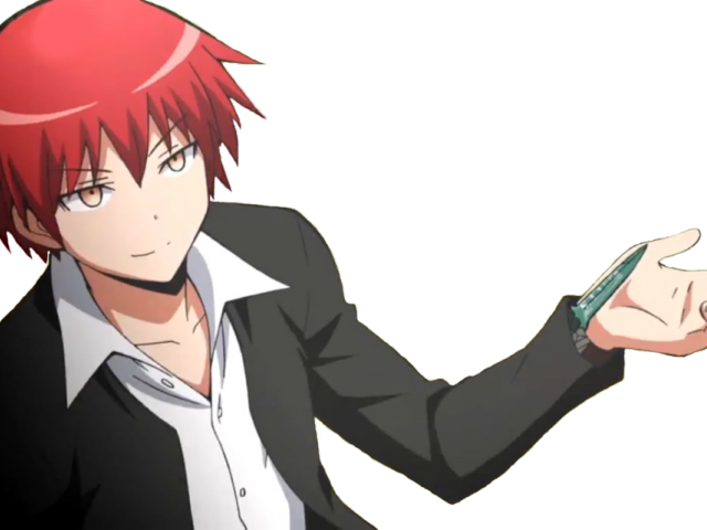 Assassination Classroom Clipart Png - Karma Assassin Classroom Png (640x480), Png Download