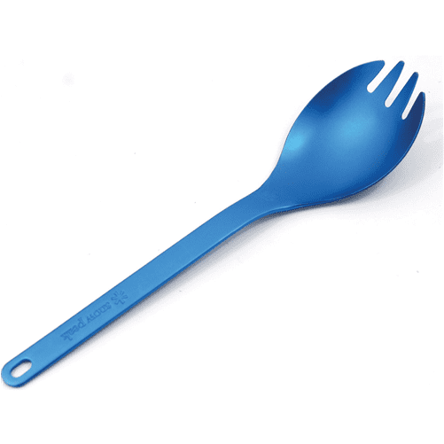 Snow Peak Titanium Colored Spork - Spoon (560x560), Png Download