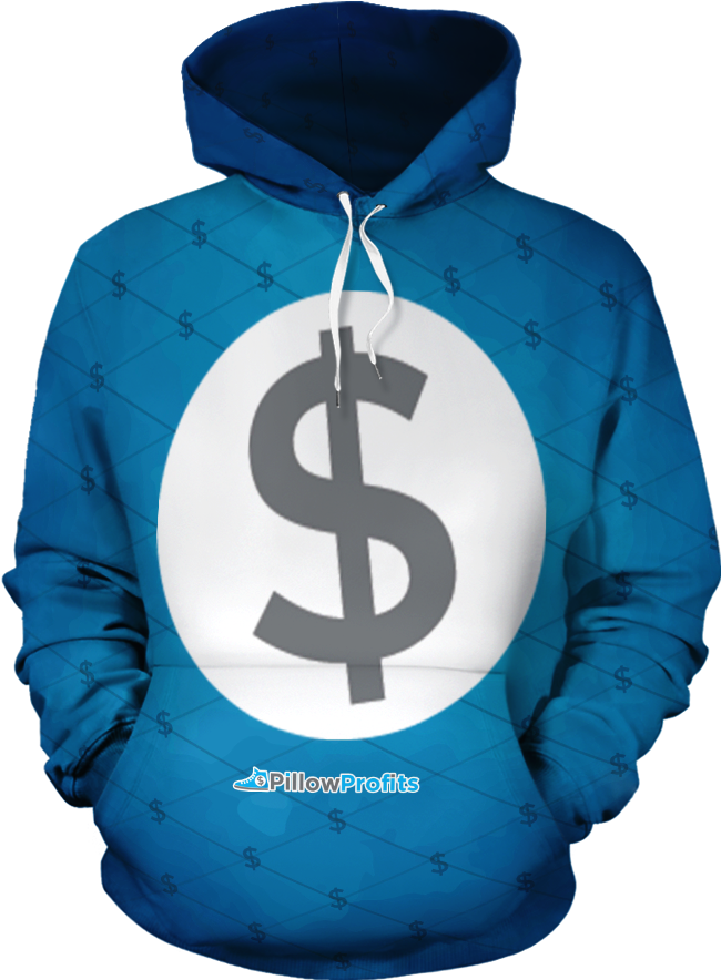 Each Hoodie Is Constructed From A Premium Polyester - Pillow Profits Mock Up (1024x1024), Png Download