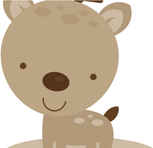 Fawn Clipart Woodland Creature - Woodland Animals Png Free (640x480), Png Download
