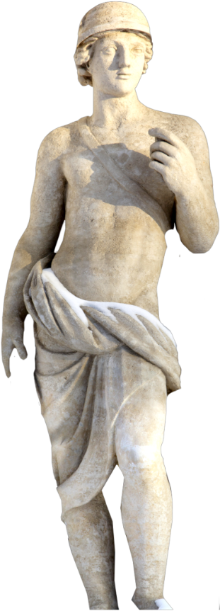 Ancient Rome Statue - Statue (420x924), Png Download