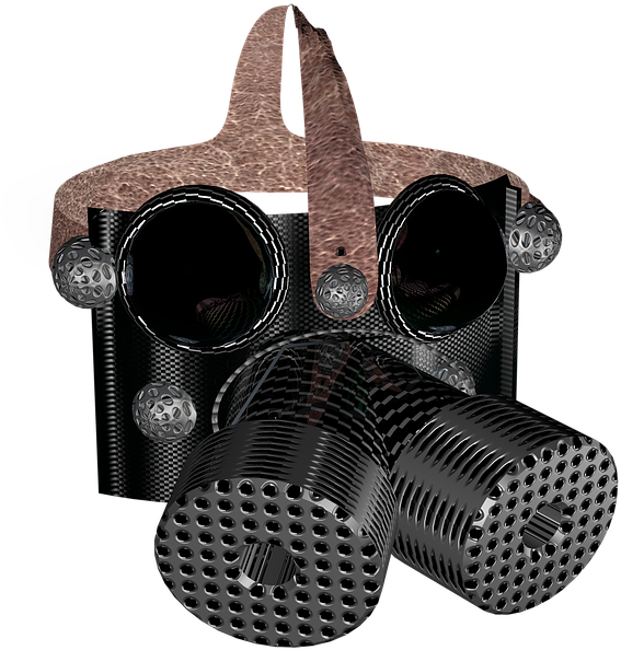 Gas Mask, Mask, End Time, Protection, Protective Mask - Gas Mask End War (960x685), Png Download