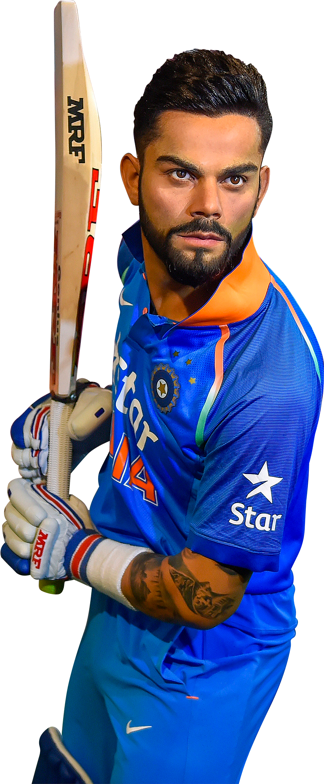 Download - Virat Kohli Statue In Delhi (2048x2693), Png Download