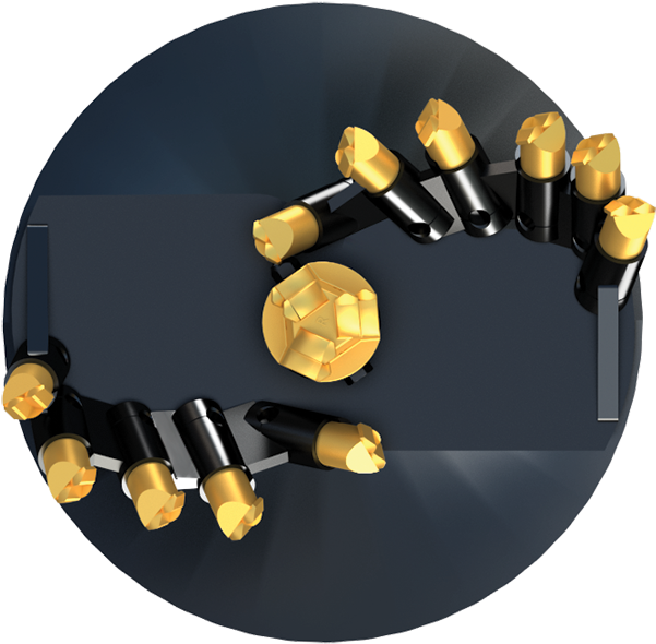 Pause - Makeup Brushes (632x622), Png Download