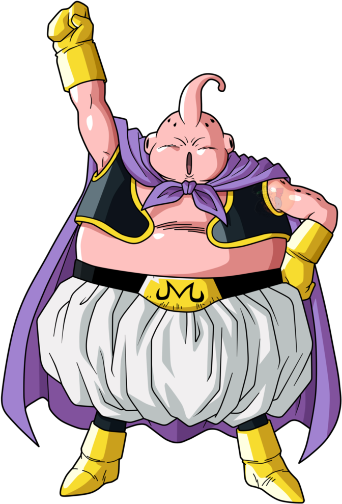 Majin Buu Png - Dragon Ball Z Majin Buu Gordo (776x1028), Png Download