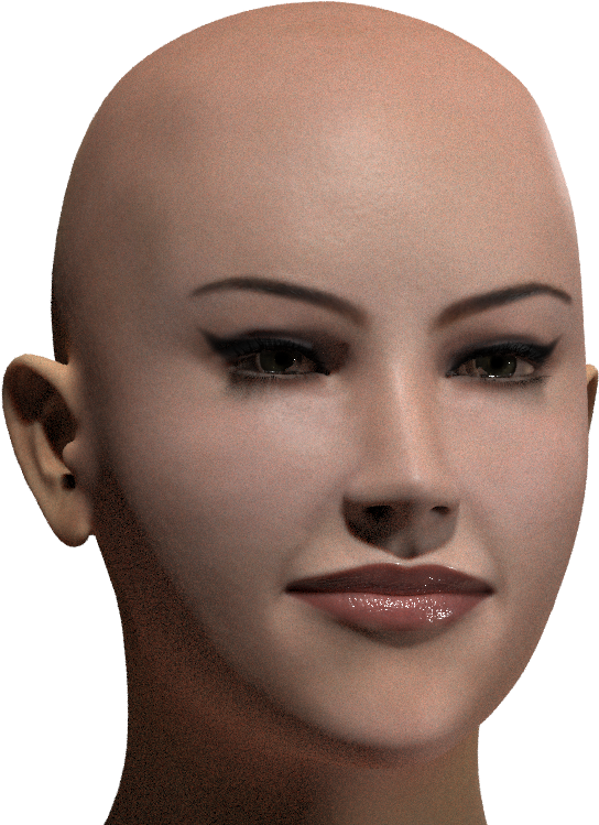 An Experimental Face Texture Converter Launched Via - Girl (1229x770), Png Download