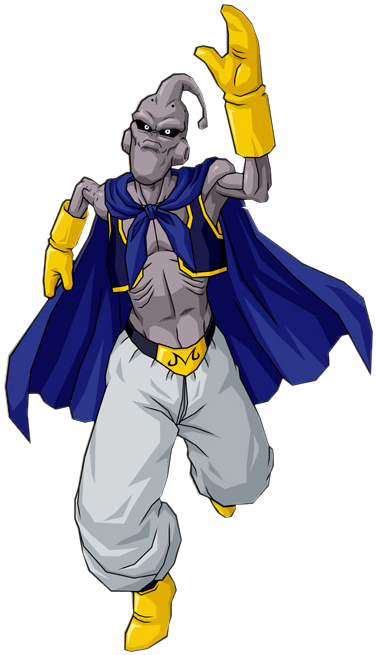 Ao Fazer Isso Majin Buu Gordo Perdeu Boa Parte De Seus - Majin Buu Thin And Big (658x700), Png Download
