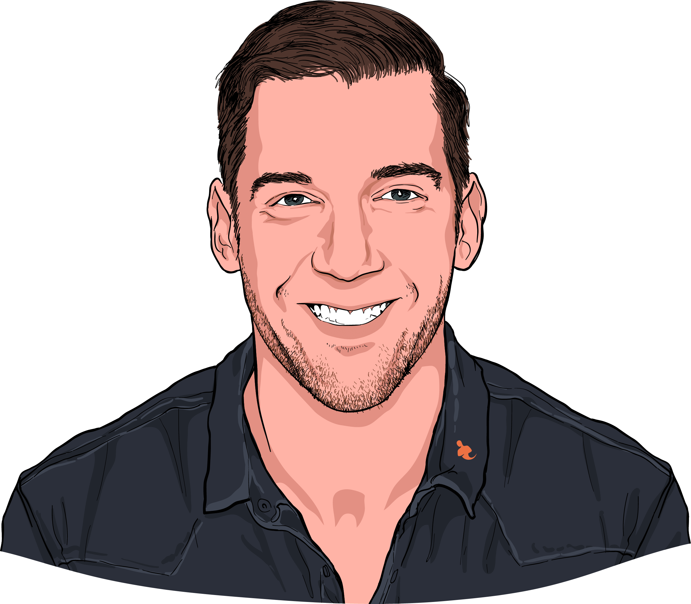 Here, Top Entrepreneurs And Members Of The Oracles - Cartoon (2382x2081), Png Download