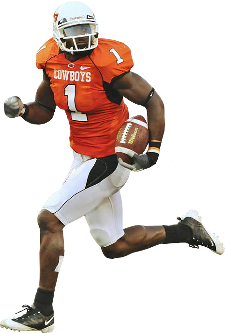 Alright Dez Bryant - Dez Bryant Oklahoma State (465x687), Png Download