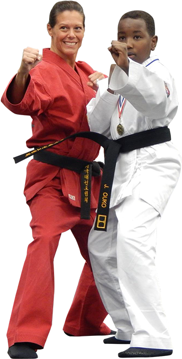 Instructor With Teen Martial Arts Student - Brazilian Jiu-jitsu (408x763), Png Download