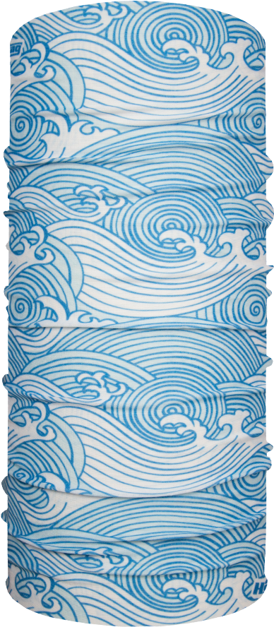 Fishing Facemask Yoga Headband, Fishing Outfits, Fishing - Pattern (500x1000), Png Download