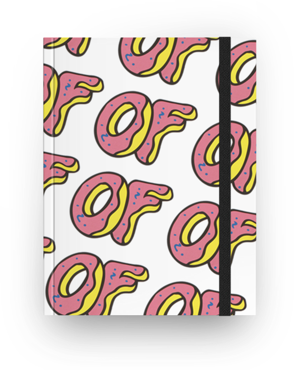 Caderno Ofwgkta De Sushi Trashna - Odd Future Donut (800x800), Png Download