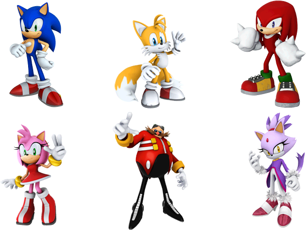 Stickers1 - Sonic The Hedgehog (696x466), Png Download