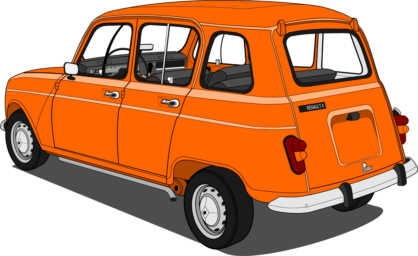 Renault Clipart 4 (1600x981), Png Download