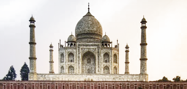 Taj Mahal Free Download Png - Taj Mahal (600x288), Png Download