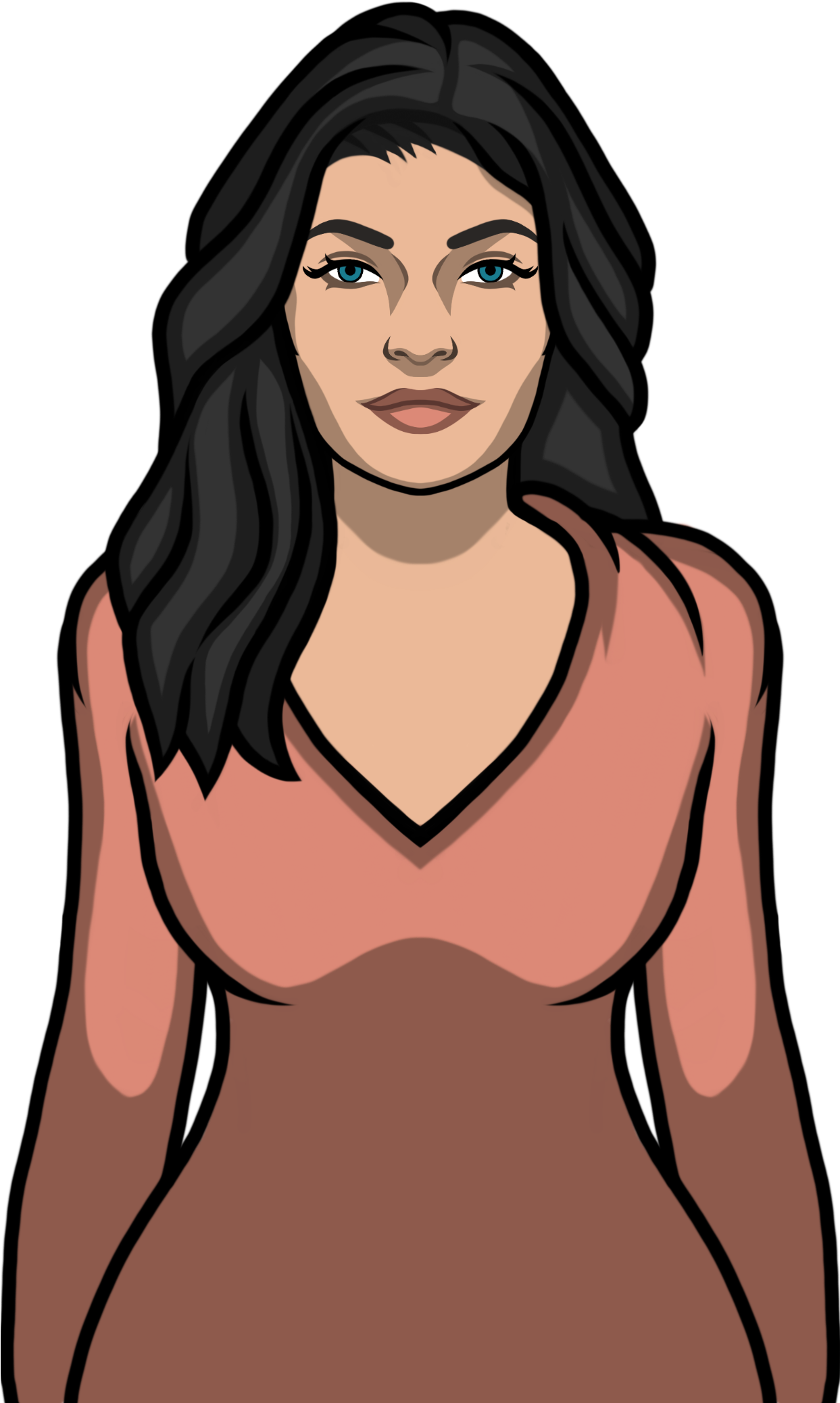 Uglybish"aka Kyliejenner" - Cartoon (1242x2208), Png Download