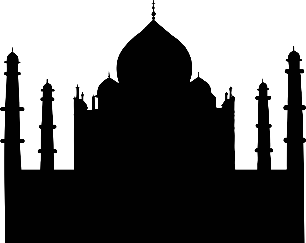 This Free Icons Png Design Of Taj Mahal (1040x827), Png Download
