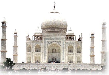 Cool Taaj Mahal Photo Taj Mahal Png Transparent Images - Taj Mahal (422x290), Png Download