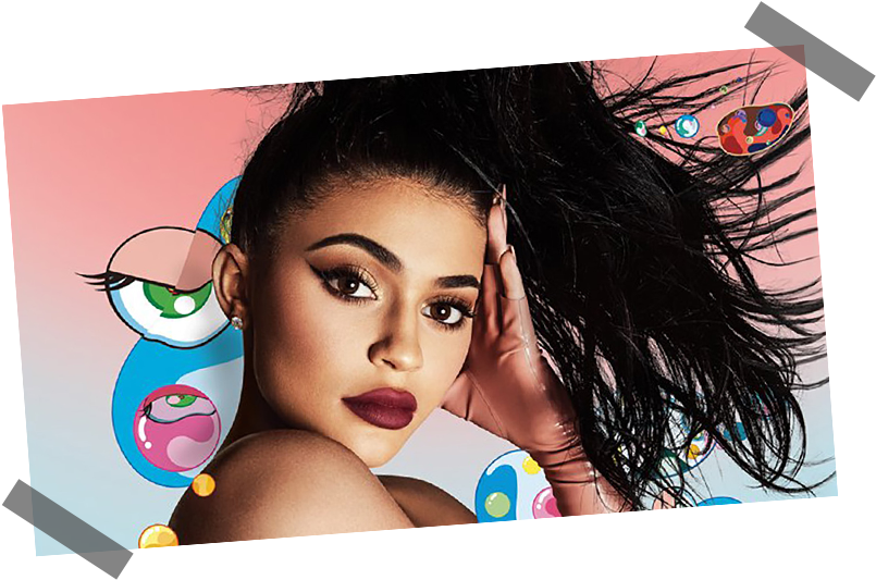 Kylie Jenner Accused Of Copying Art Work In Trailer - Kylie Jenner Topless For Complex (900x532), Png Download