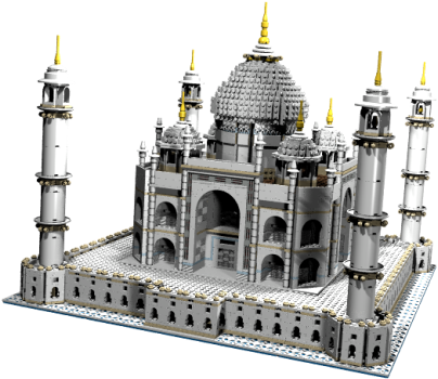 Taj Mahal (640x360), Png Download