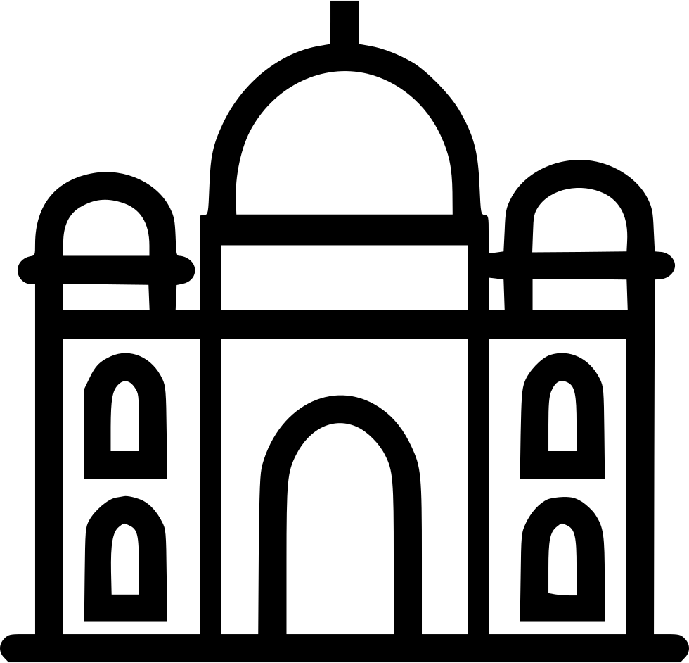 Taj Mahal - - Taj Mahal (980x942), Png Download