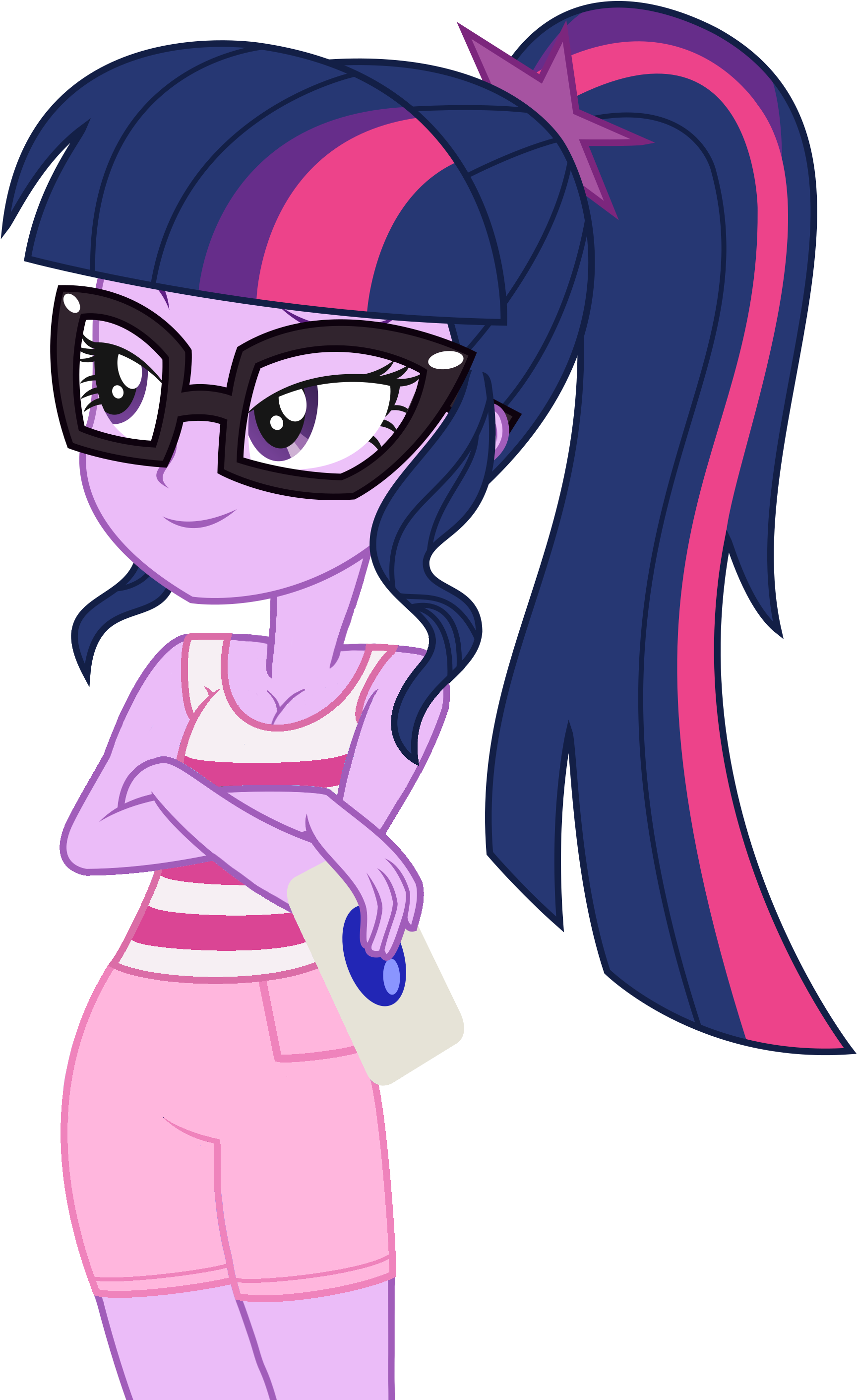 Twilight Sparkle Beautiful - Equestria Girls Shorts Twilight Sparkle (1766x2856), Png Download