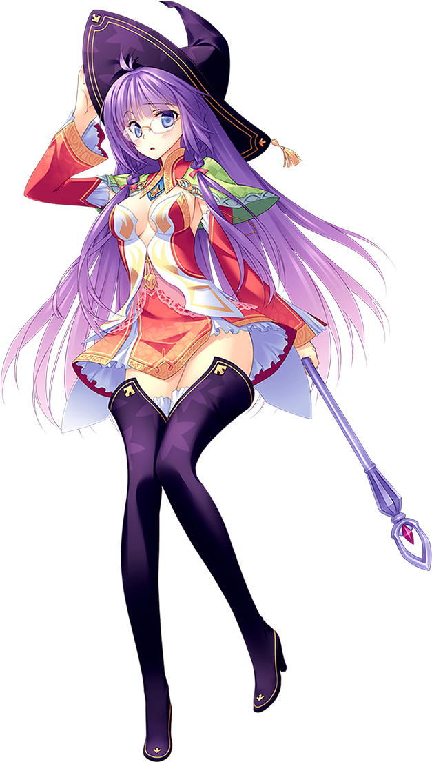 Adele - Anime Witch Render (796x1284), Png Download