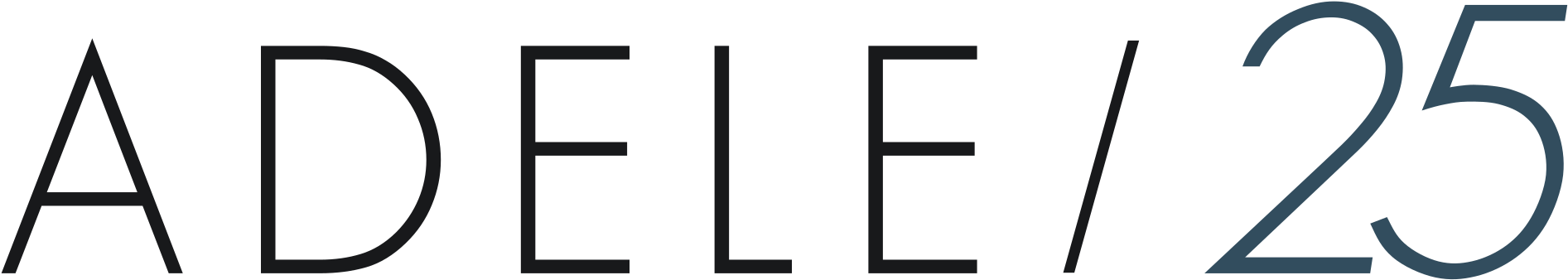 Open - Adele 25 Png (2000x444), Png Download