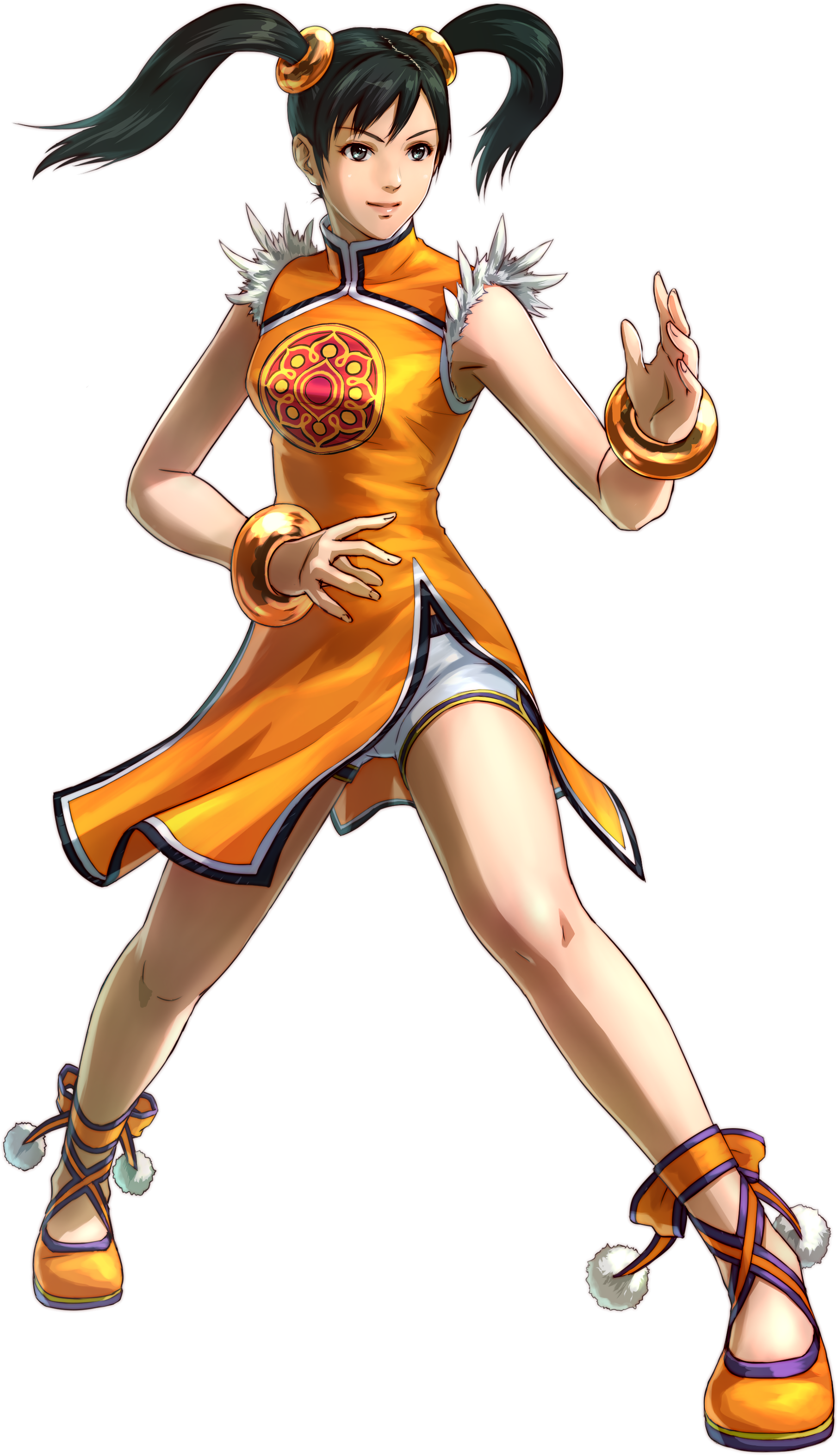 Ling Xiaoyu Project X Zone Official Game Art - Project X Zone 2 Tekken (1811x3147), Png Download