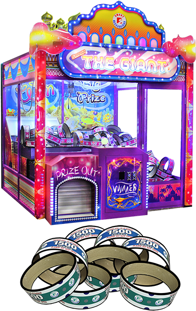 Giant Crane - Taj Mahal Arcade Game (400x700), Png Download