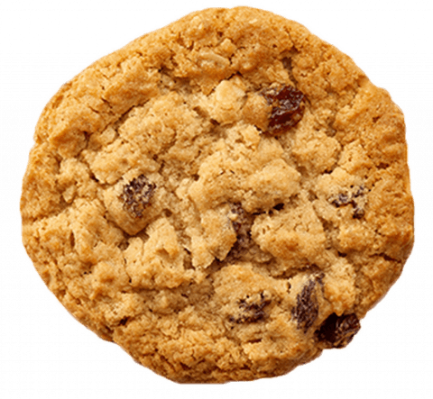 Oatmeal Raisin Cookie - Otis Spunkmeyer Cookie Dough (480x443), Png Download