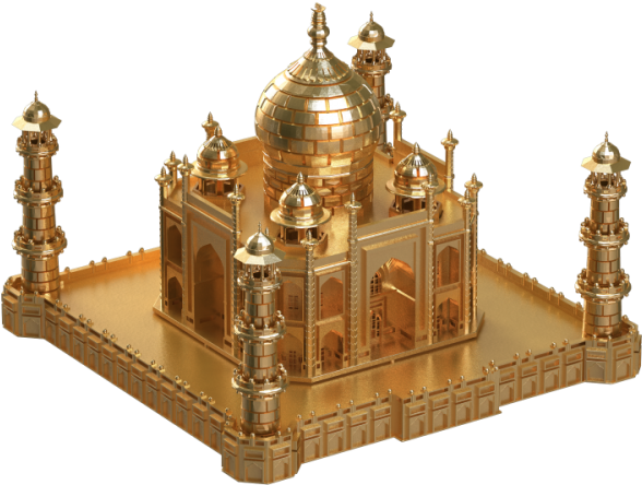 Taj Mahal Momento (800x800), Png Download