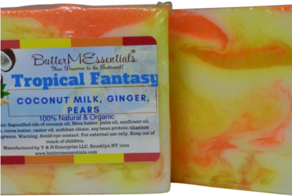 Tropical Fantasy Body Soap - Art Paint (600x600), Png Download