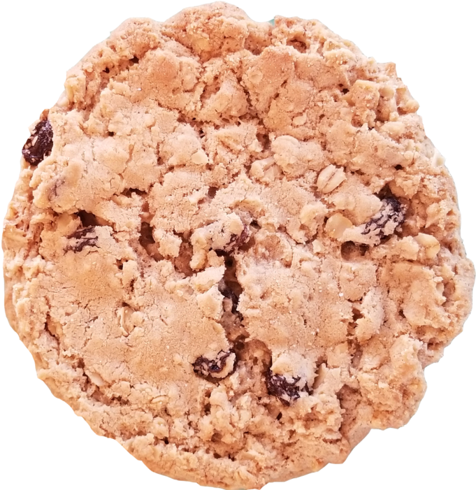 Oatmealraisin - Biscuit (700x700), Png Download