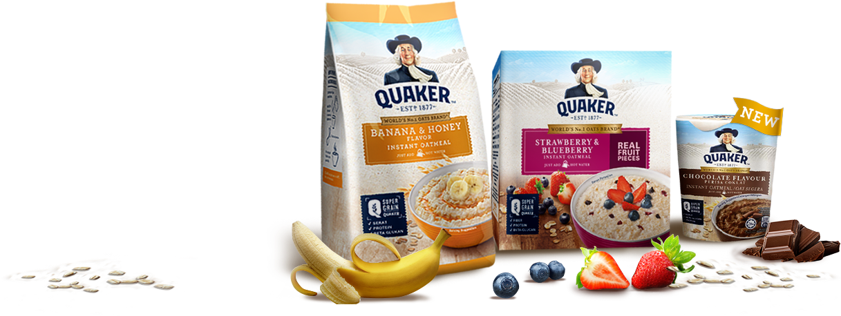 Quaker Multigrain Flakes, Cranberry Apple - 17.2 Oz (1230x460), Png Download