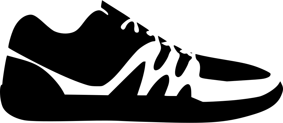 Clipart Royalty Free Stock Shoes Sports Running Accessory - Slippers & Shoes Icon Png (980x428), Png Download